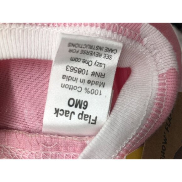 Lazy One back Flap Jack Long Johns  Size 6M Pink Don't Moose With Me! - Picture 5 of 5
